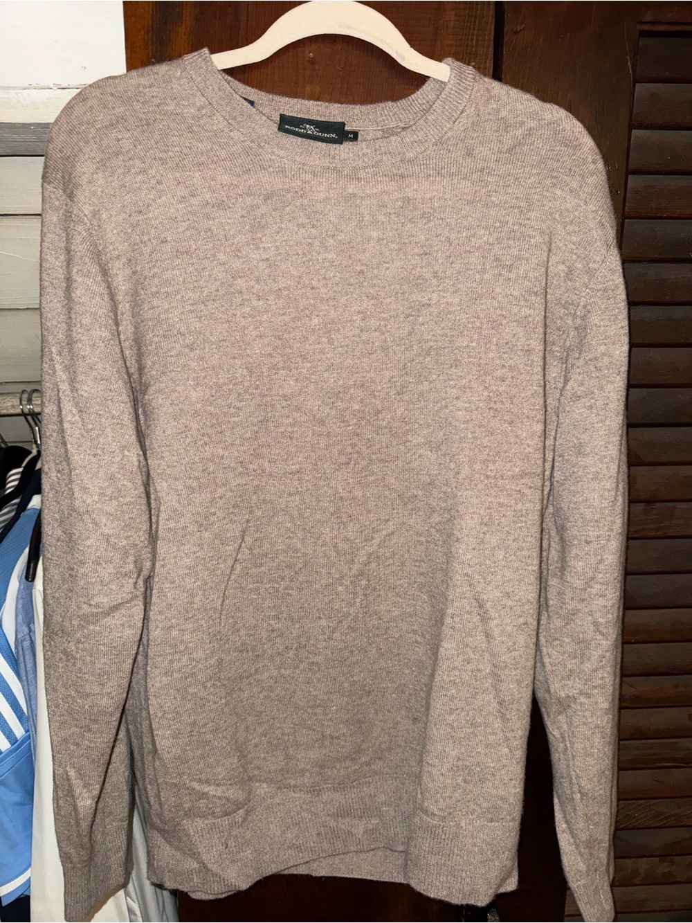 Rodd & Gunn Crewneck Sweater in Light Taupe